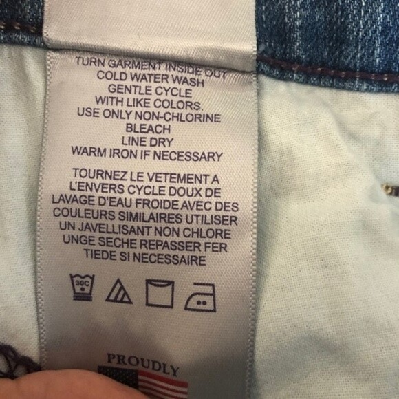 NYDJ Straight Leg Medium Wash Jeans Denim Petite 6P - Picture 9 of 10